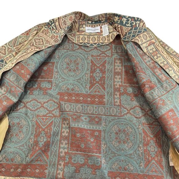 VINTAGE ALFRED DUNNER TAPESTRY PAtCHWORK JACKET - Picture 6 of 13